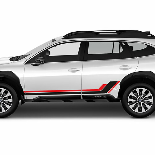 Seitentür l Streifen Vinyl Aufkleber -Aufkleber Grafik für Suba Outback
