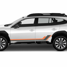 Seitentür l Streifen Vinyl Aufkleber -Aufkleber Grafik für Suba Outback
 2