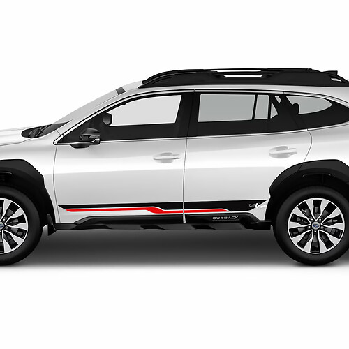 Seitentür l Streifen Vinyl Aufkleber -Aufkleber Grafik für Suba Outback
