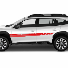 Seitentüren moderne Streifen Vinyl Aufkleber -Aufkleber -Dekalgrafik für Suba Outback
 3