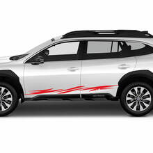 Seitenstreifen Vinyl -Aufkleber - Sporty Graphic Sticker Fit Suba Outback
 3