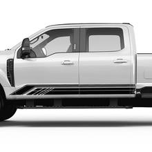 Ford F150 F250 F350 Rocker Panel Side Stripes Vinyl Aufkleber Grafik 2 Farben
 3