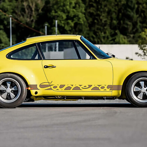 Carrera Seitenstreifen Umriss Aufkleber Set für Porsche 911