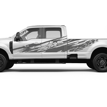 Ford F150 F250 F350 Splash Grunge Hautstil Decal Kit - Nacht
 2
