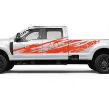 Ford F150 F250 F350 Splash Grunge Hautstil Decal Kit - Nacht
 3