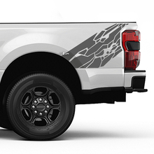 Ford F150 F250 F350 Splash Grunge Hautstil Decal Kit - Nacht
 2
