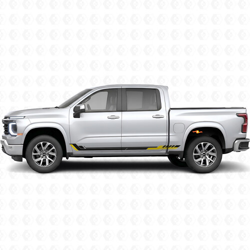 Racing Line Tür- & Schwellerstreifen aus Vinyl für Chevrolet Silverado 1500 Next Generation 2027_1