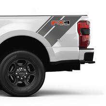 Ford FX4 Bett Side Stripes Aufkleber Kit Vinyl Aufkleber Set Side Grafiken
 2