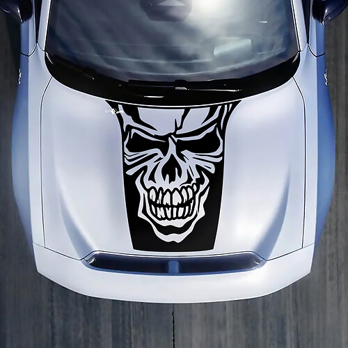 Hood Skull Decal Aufkleber für Dodge Charger Electric
