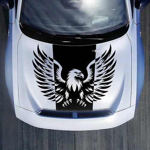 Hood Bald Eagle Decal Aufkleber für Dodge Charger Electric
