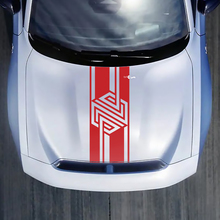 Haubenstreifen Aufkleber für Dodge Charger Electric
 3