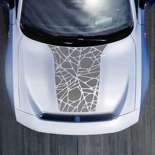 Haubenstreifen Aufkleber für Dodge Charger Electric
 2