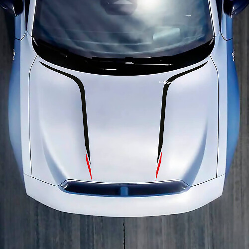 Motorhauben-Akzent-Aufkleber für Dodge Charger Electric
