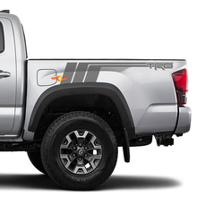 TRD Heckseitenstreifen Vinyl -Aufkleber für Toyota Tacoma
 2