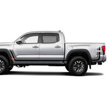 TRD 4WD Stil Retro Seitenstreifen Vinyl-Aufkleber Set für Toyota Tacoma_3