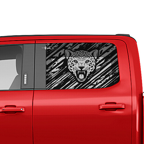 Seite Wild Cat Window Decal Vinyl Aufkleber Grafiken für Ford Trucks
