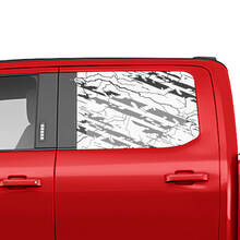 Seitenscheiben -Aufkleber -Vinyl -Aufkleber -Grafik für Ford Trucks
 2