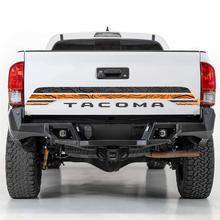 Toyota Tacoma Vintage Stripes Topografische Karten -Seitenhaube Heckklappe Aufkleber Aufkleber
 3