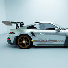 Porsche 911 Carrera RSR Stripes Seitenaufkleber Aufkleber
 2