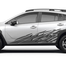 Schmutzfänger Türseiten-Vinylaufkleber-Set für Subaru Crosstrek_3
