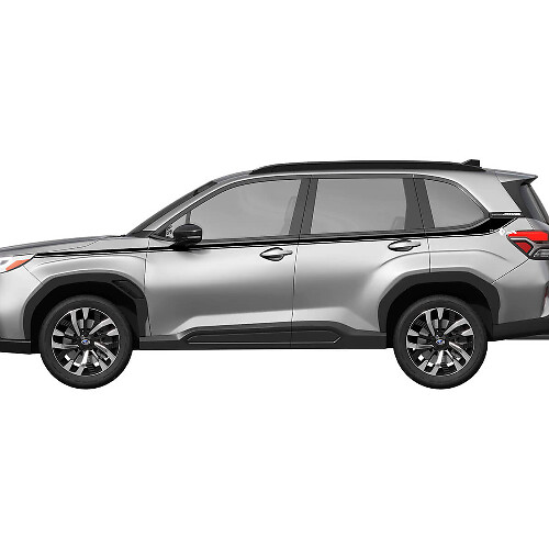 Seite nach oben Türen Streifen Vinyl -Aufkleber - Grafikaufkleber Universal Fit Suba Forester
