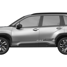 Seitentüren karierte Streifen Vinyl -Aufkleber - Grafikaufkleber Universal Fit Suba Forester
 2