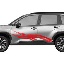 Seitentüren Stammes -Vinyl -Aufkleber - Grafikaufkleber Universal Fit Suba Forester
 3