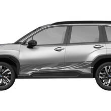 Seitentüren Rocker Panel Tribal Vinyl Decal - Grafikaufkleber Universal Fit Suba Forester
 2