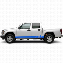 Alpine Ridge Tür- & Schwellerleiste Vinyl-Streifen für Chevrolet Colorado 1. Generation 2004-2012_5