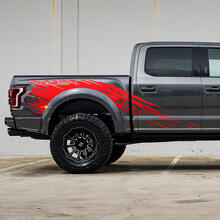 Seitenbett-Spritzschutz-Aufklebergrafik passend für Musclecar truck power truck Roush Package 2
 3