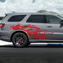 Dodge Durango RT zerstörte Splash -Aufkleber -Vinylaufkleber
 2