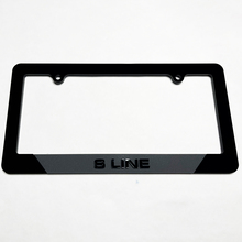S Line Fahrzeugkennzeichenabdeckung Abdeckungen Frames Decor für Audi S Line
 3