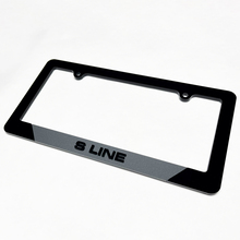 S Line Fahrzeugkennzeichenabdeckung Abdeckungen Frames Decor für Audi S Line
 5