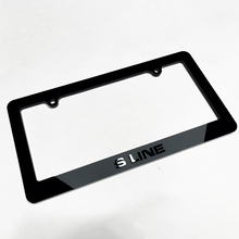 S Line Fahrzeugkennzeichenabdeckung Abdeckungen Frames Decor für Audi S Line
 6