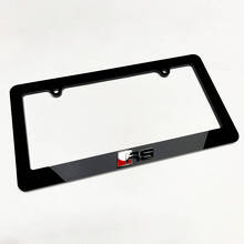 RS Style Acryl-Kennzeichenrahmen für Audi RS_2