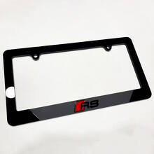 RS Style Acryl-Kennzeichenrahmen für Audi RS_4