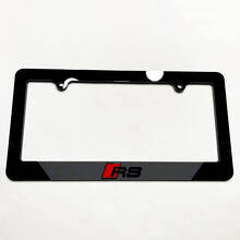RS Style Acryl-Kennzeichenrahmen für Audi RS_6