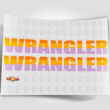 Retro Vintage Hood Decals Aufkleber für Jeep Wrangler Rubicon Renegade
 2