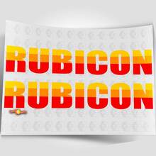Individuelle Retro-Stil Motorhauben-Vinylaufkleber Paar für Jeep Wrangler_6