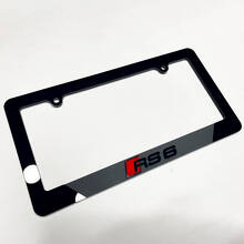 RS6 Style Acryl-Kennzeichenhalter für Audi RS6_2