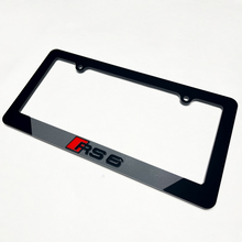 RS6 RS 6 Fahrzeugkennzeichenabdeckungen Abdeckungen Frames Decor für Audi RS6
 5