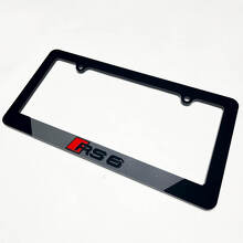 RS6 Style Acryl-Kennzeichenhalter für Audi RS6_5