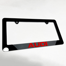 Fahrzeugkennzeichen umfasst das Frames Decor für Audi
 3