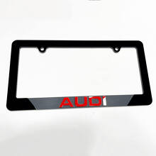 Stilvolle Kennzeichenrahmen für Audi Fahrzeuge_4
