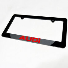 Fahrzeugkennzeichen umfasst das Frames Decor für Audi
 5