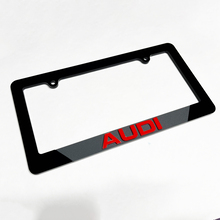 Fahrzeugkennzeichen umfasst das Frames Decor für Audi
 6