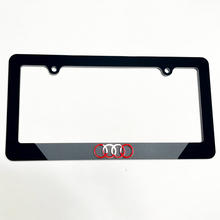 Fahrzeugkennzeichen umfasst das Frames Decor für Audi
 2