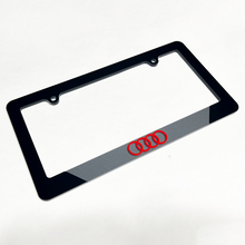 Fahrzeugkennzeichen umfasst das Frames Decor für Audi
 6