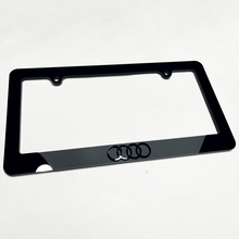 Ringe Fahrzeugkennzeichenabdeckungen Abdeckungen Frames Decor für Audi 2
 2