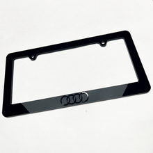 Ringe Fahrzeugkennzeichenabdeckungen Abdeckungen Frames Decor für Audi 2
 3
